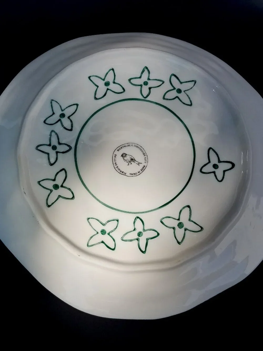 Anthropologie Gloriosa Turquoise White Side Plate
